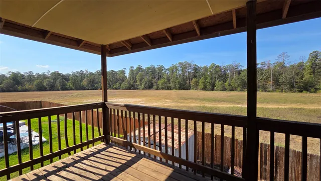 a view of balcony with outdoor space