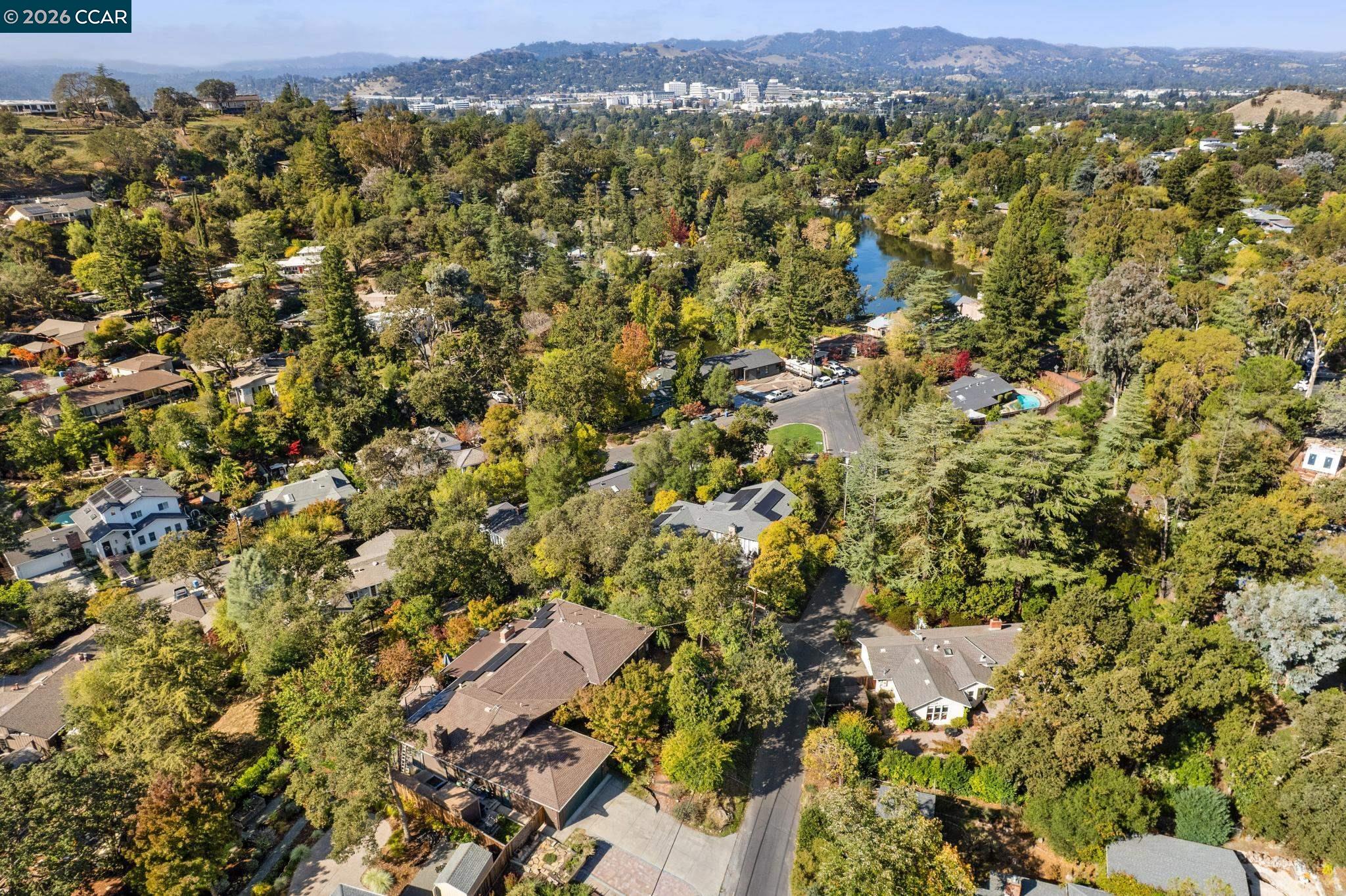 411 La Vista Road Walnut Creek, CA 94598 - Photo 51 of 57 view of city and mountain