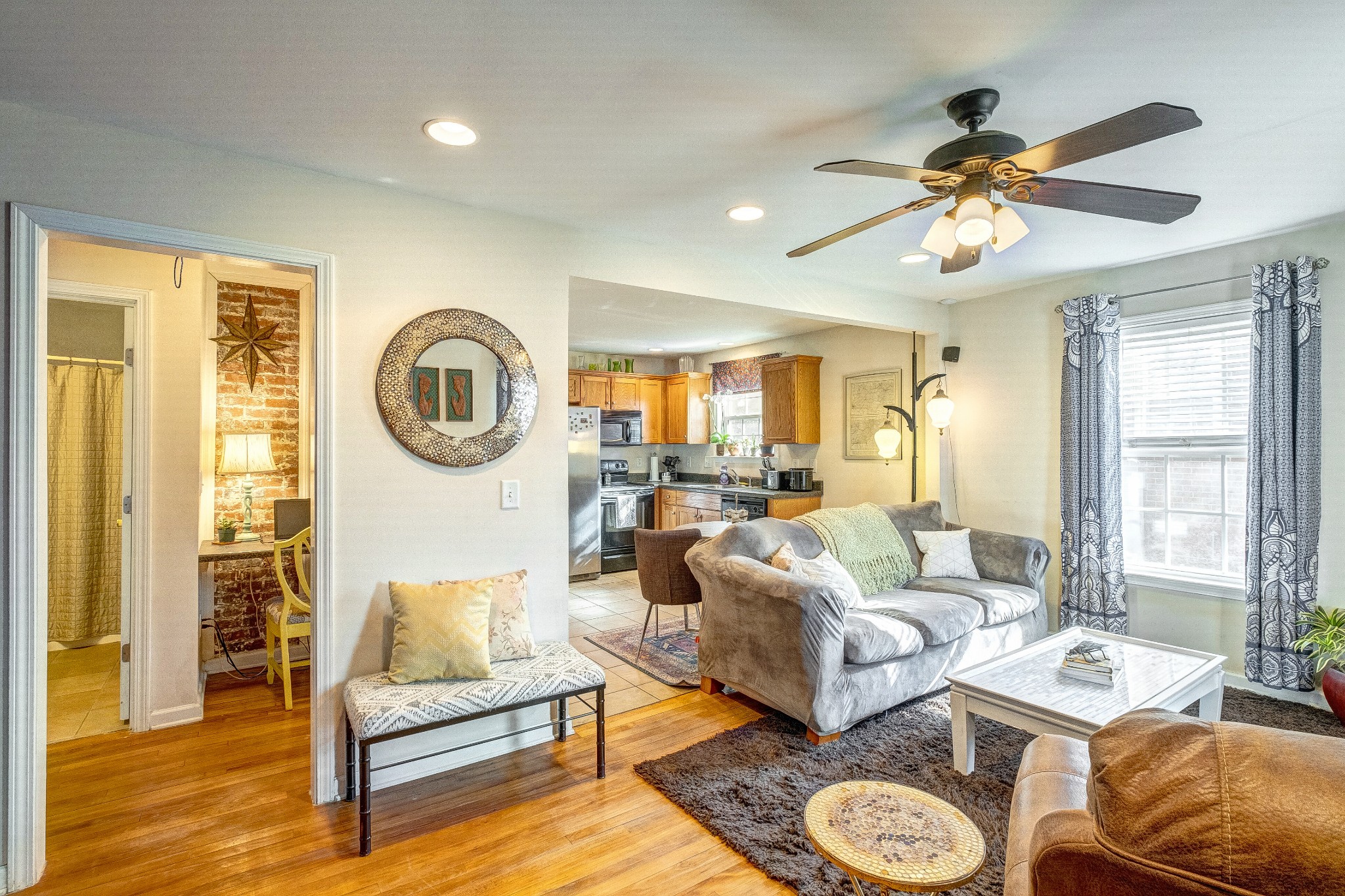725 Neelys Bend Road Madison, TN 37115 - Photo 3 of 13 a living room with furniture and a large window