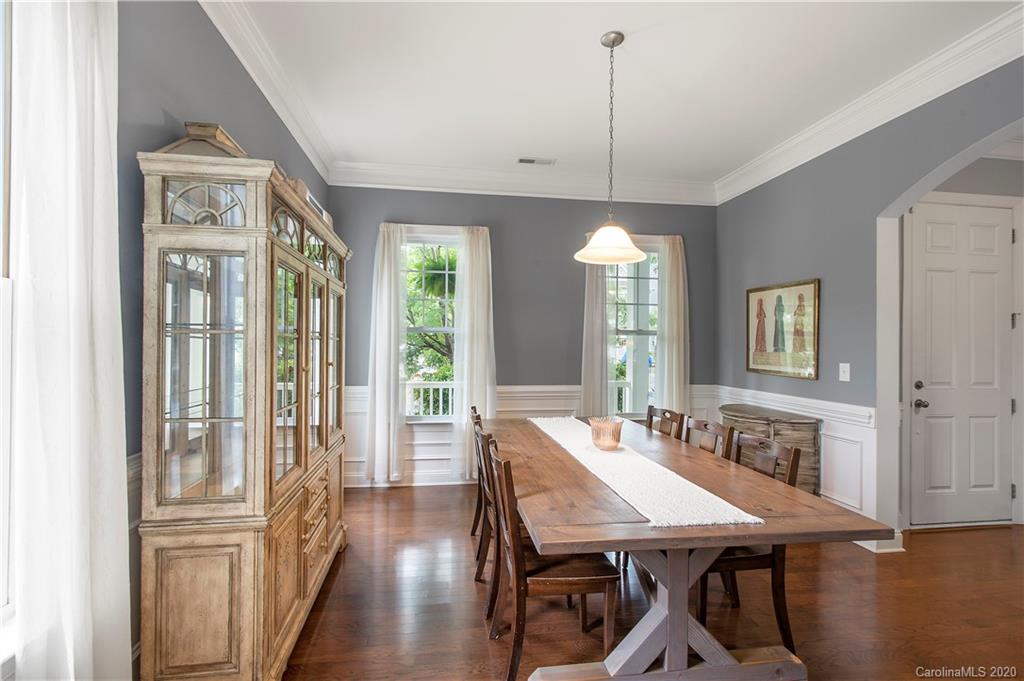 2011 Fallondale Road Waxhaw, NC 28173 - Photo 6 of 39 a view of a a dining room with furniture window and wooden floor