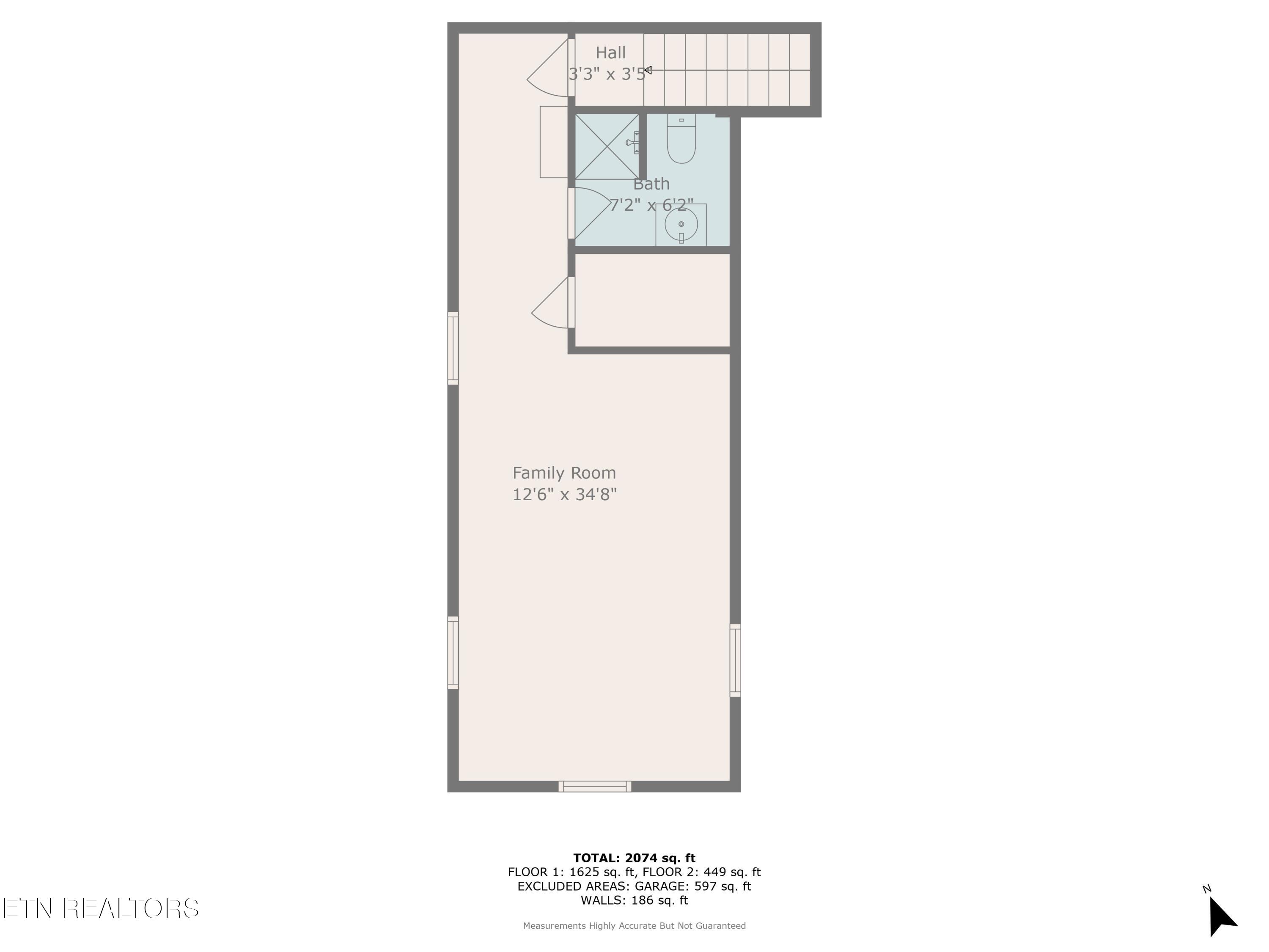 1115 Sunset Ridge Drive Crossville, TN 38571 - Photo 52 of 52 Floor Plan