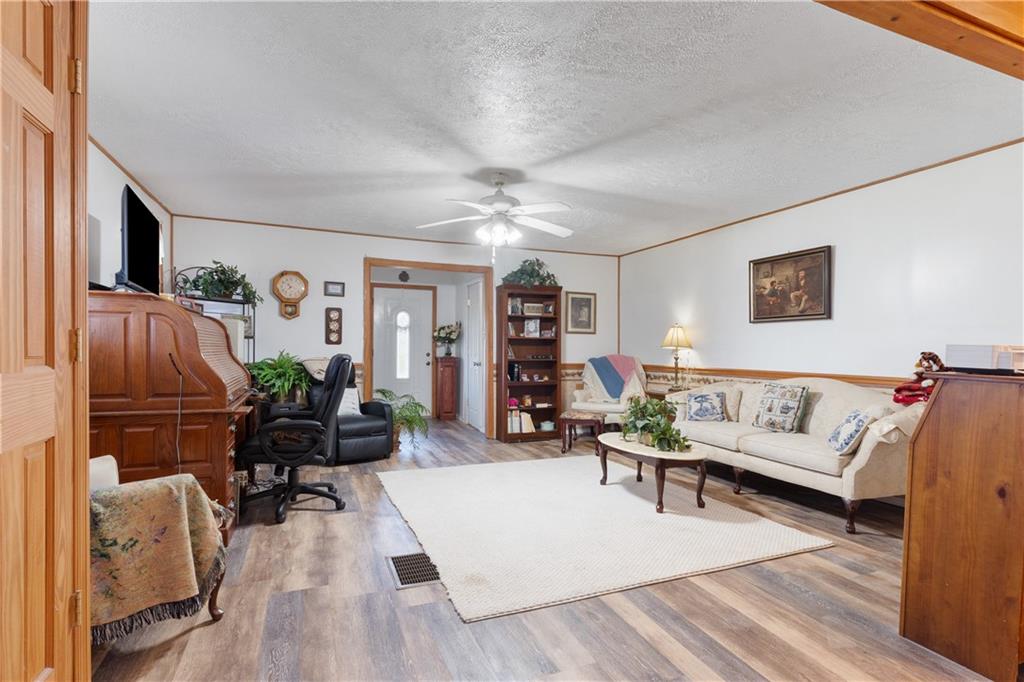 1878 Jefferson Road Rices Landing, PA 15357 - Photo 6 of 38 a living room with furniture and wooden floor