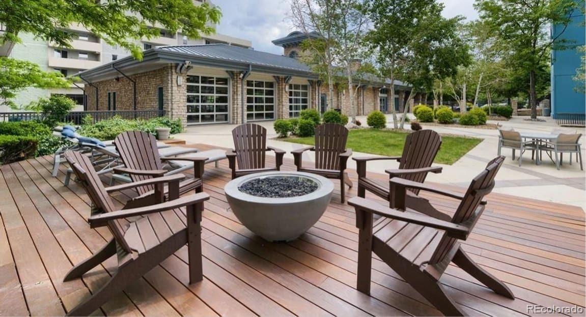 1150 Inca Street, Unit 39 Denver, CO 80204 - Photo 11 of 17 a view of a house with backyard and sitting area