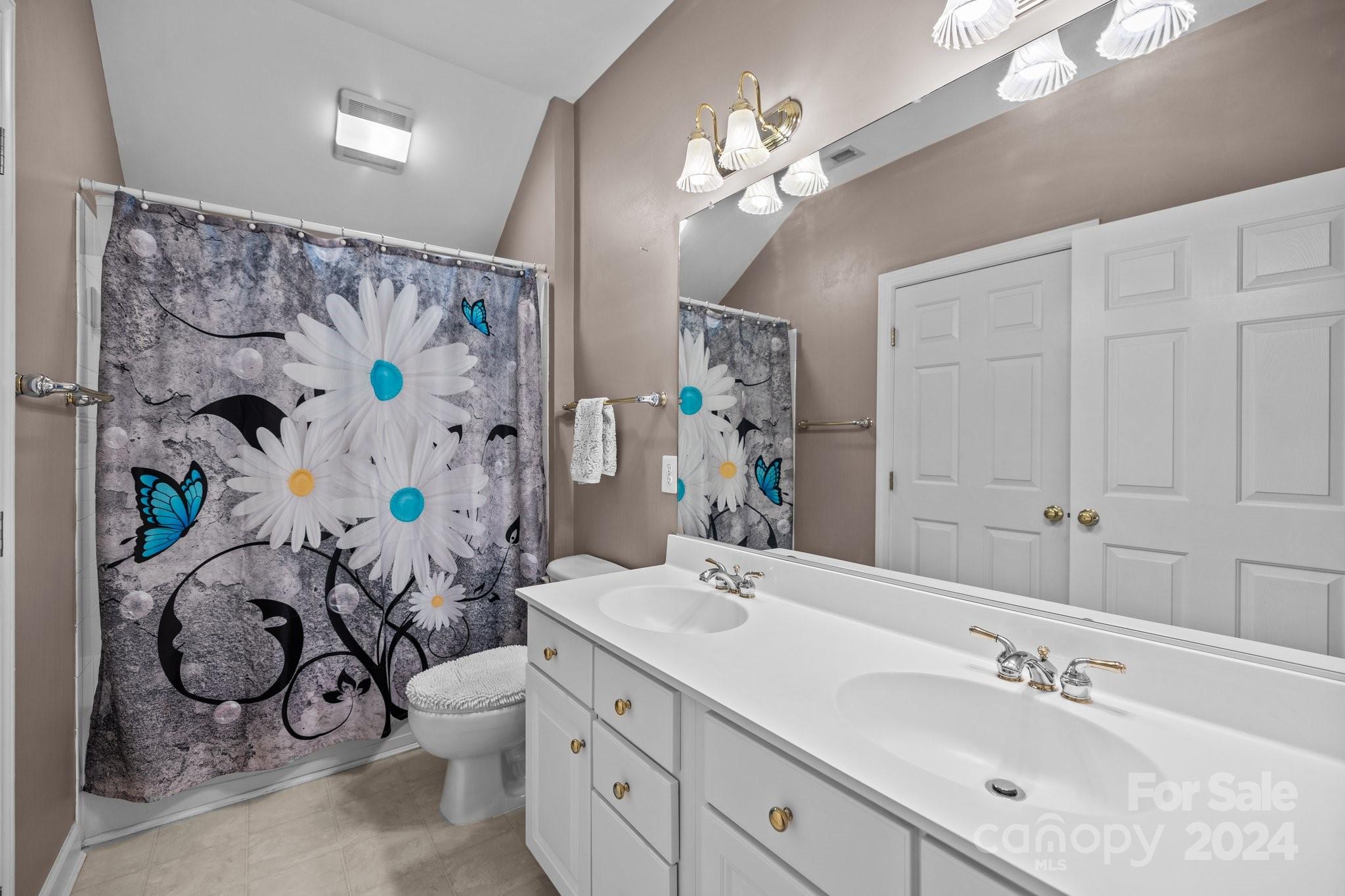309 Chancelot Lane Fort Mill, SC 29708 - Photo 33 of 43 a bathroom with a sink vanity mirror and toilet