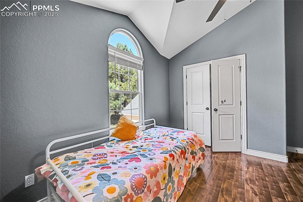 16540 Mesquite Road Peyton, CO 80831 - Photo 29 of 50 a bedroom with a bed and a window