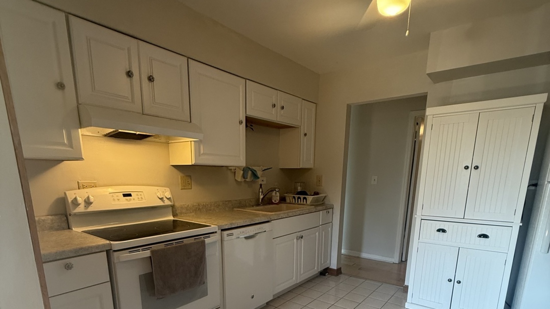 450 Raintree Court, Unit 2B Glen Ellyn, IL 60137 - Photo 4 of 10 a kitchen with a sink and cabinets