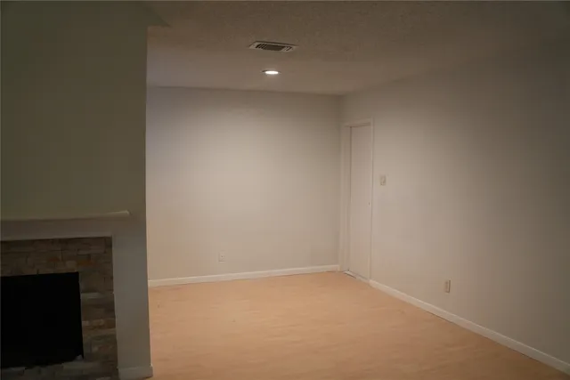 a view of empty room