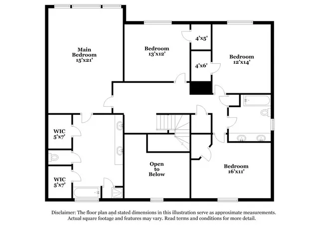 a view of a back yard of the house