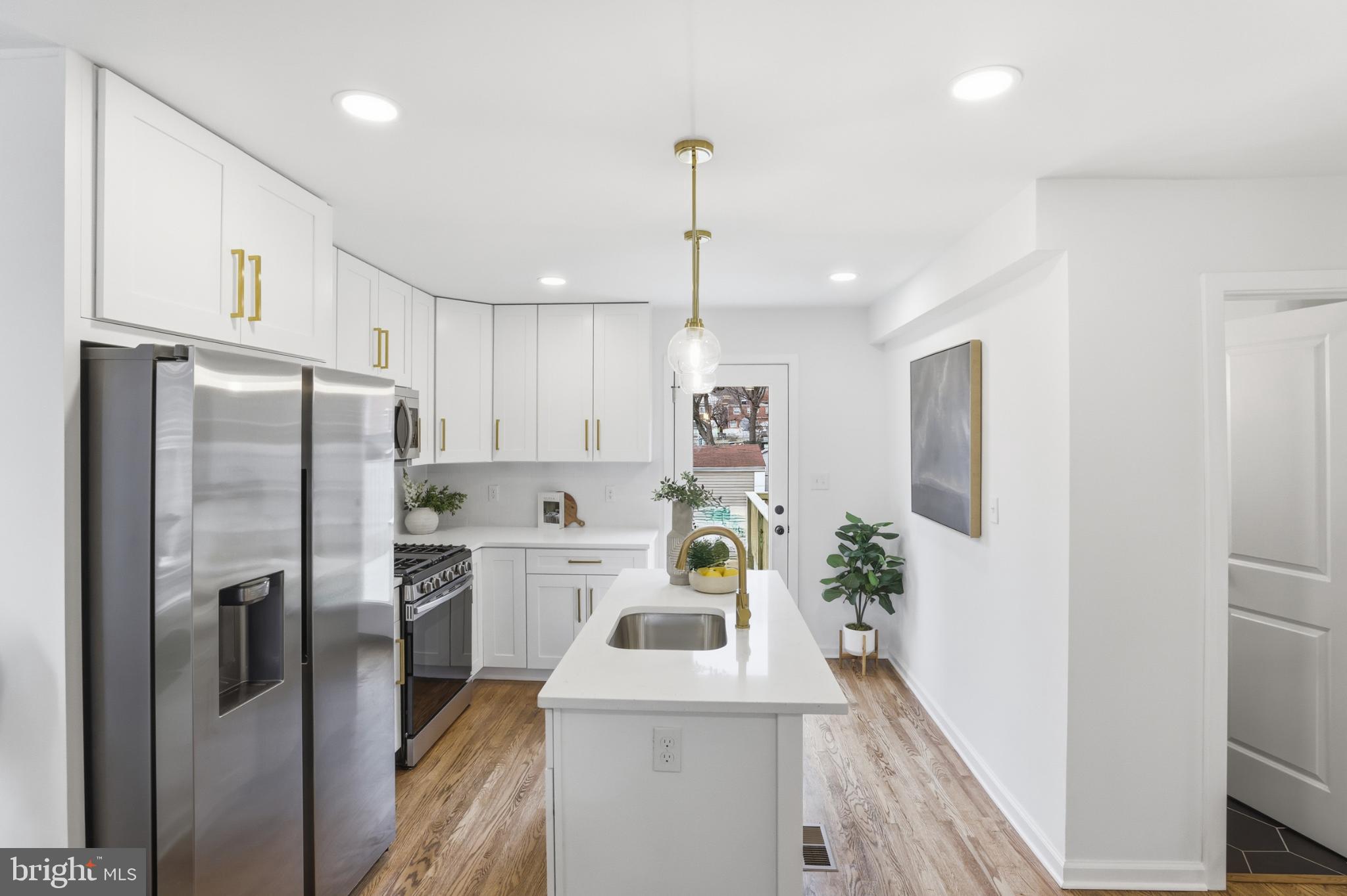 4816 8th Street Northeast Washington, DC 20017 - Photo 2 of 30 Modern kitchen with sleek finishes.