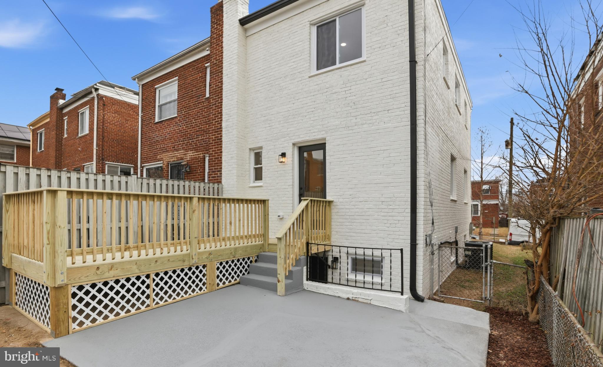 4816 8th Street Northeast Washington, DC 20017 - Photo 24 of 30 Charming backyard retreat with modern deck.
