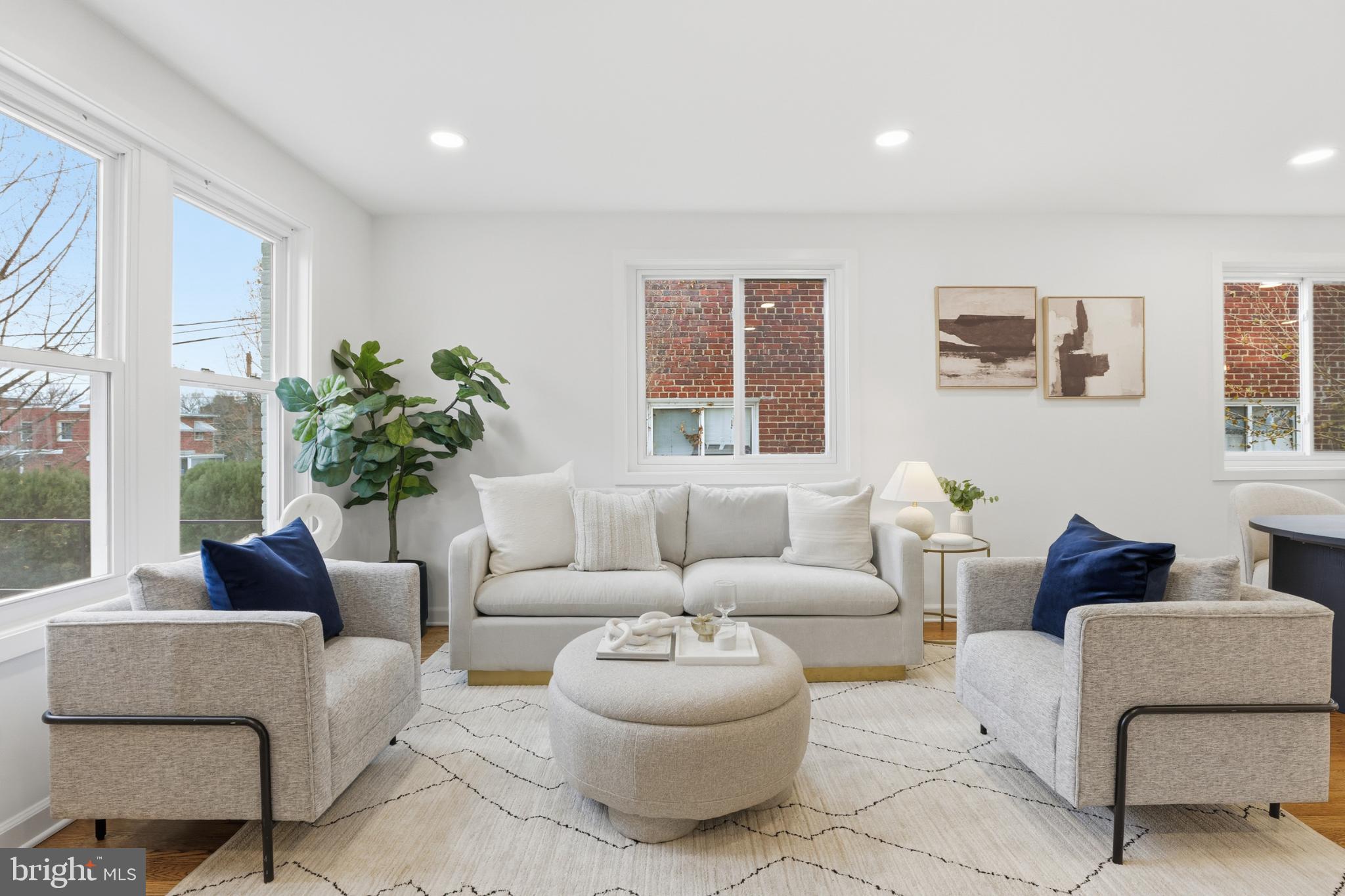 4816 8th Street Northeast Washington, DC 20017 - Photo 3 of 30 Bright and airy living space with modern charm.