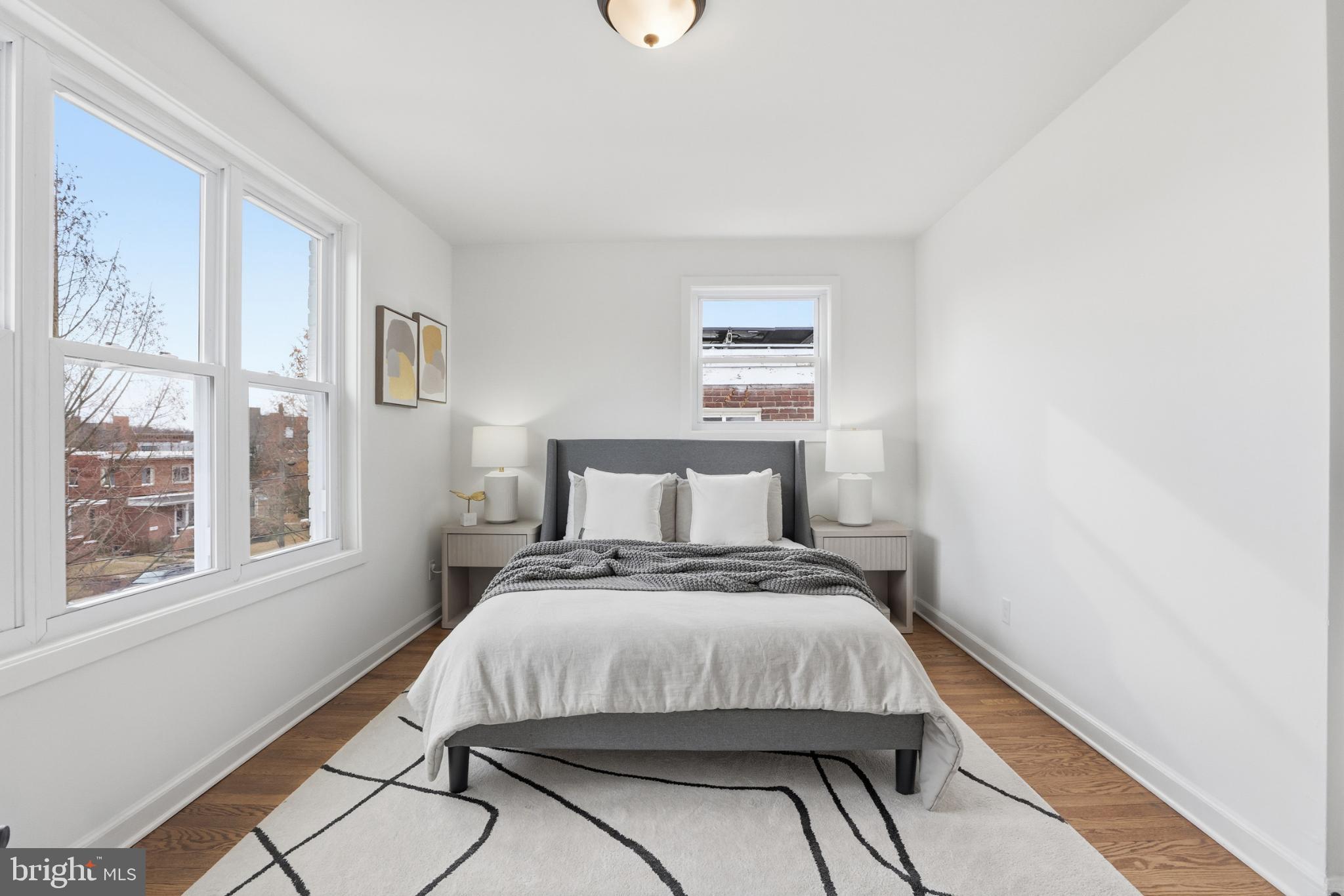 4816 8th Street Northeast Washington, DC 20017 - Photo 4 of 30 Bright and airy bedroom with modern charm.