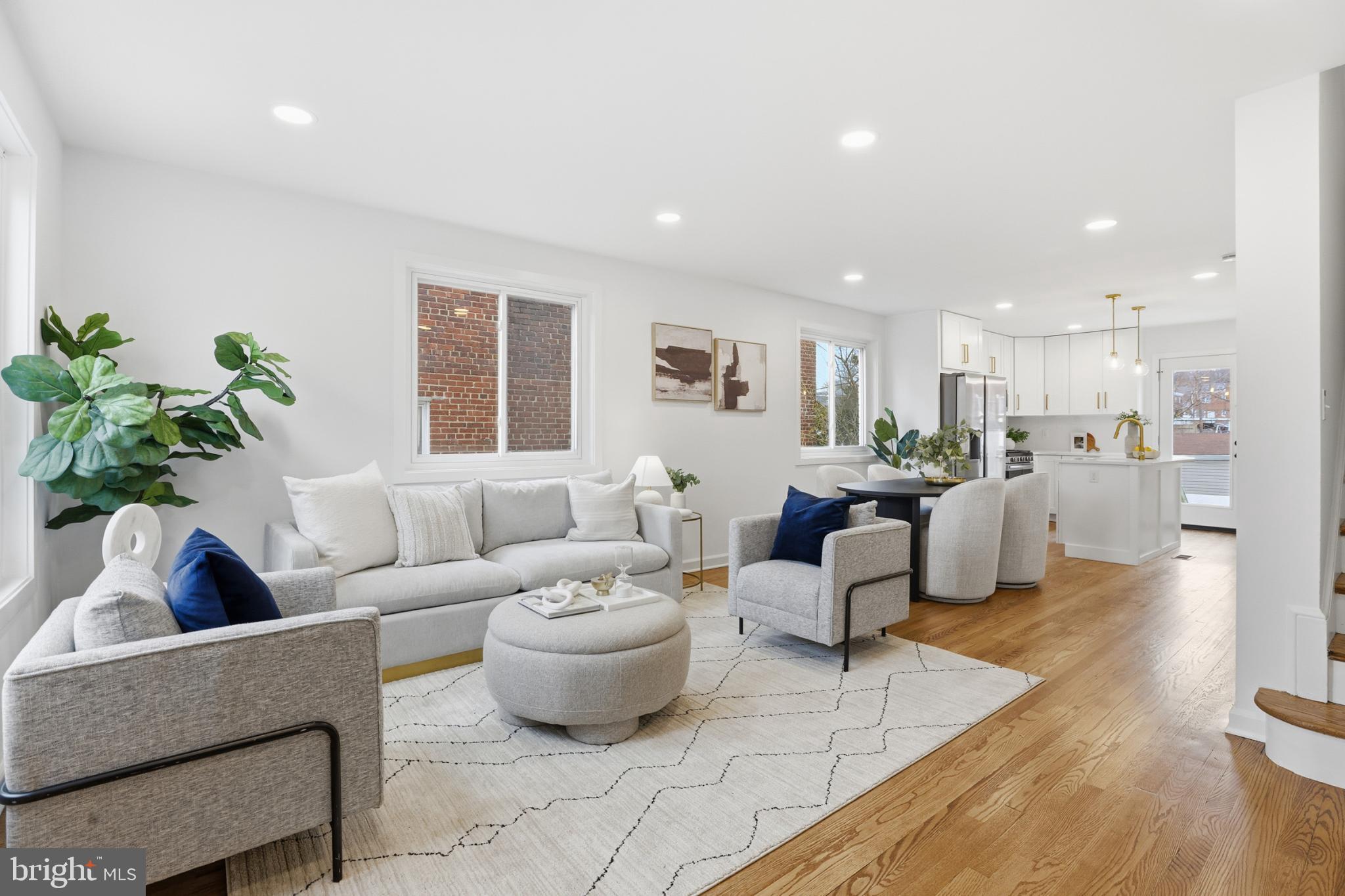 4816 8th Street Northeast Washington, DC 20017 - Photo 10 of 30 Bright and airy modern living space.