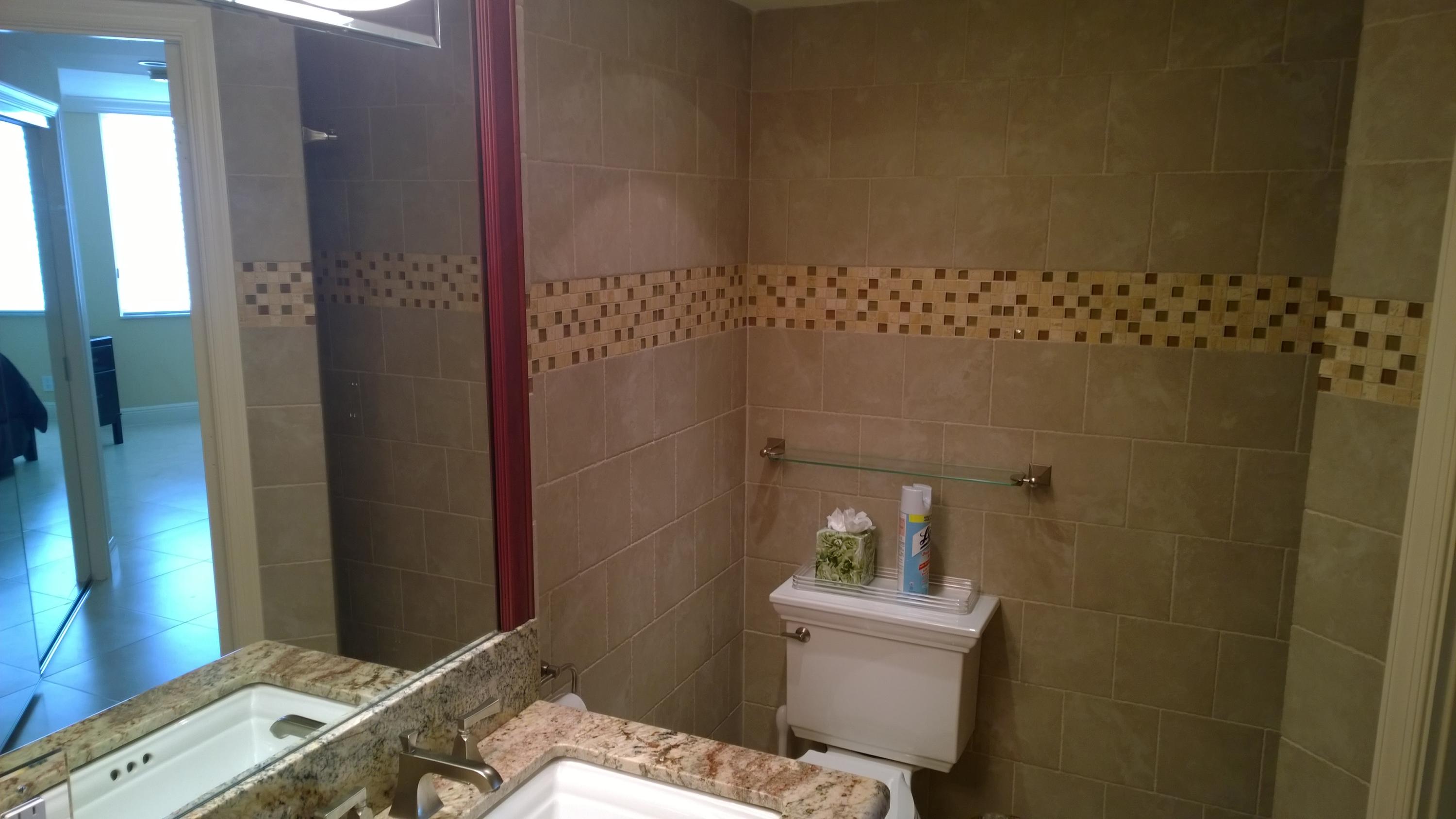 500 South Ocean Boulevard, Unit 1109 Boca Raton, FL 33432 - Photo 60 of 89 a bathroom with a sink toilet and shower