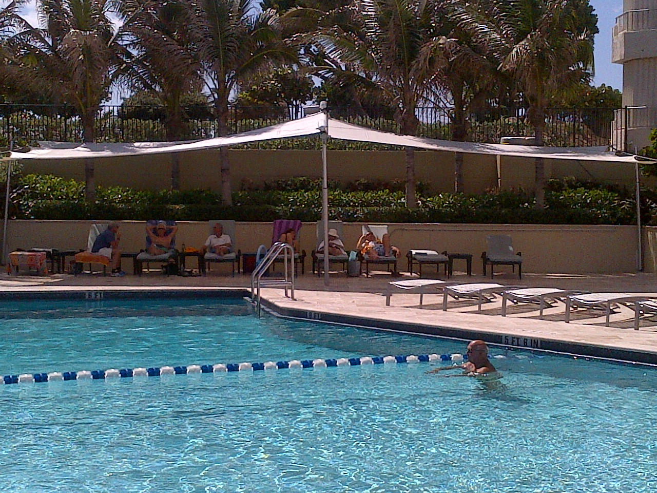 500 South Ocean Boulevard, Unit 1109 Boca Raton, FL 33432 - Photo 78 of 89 a view of a table and chairs in patio