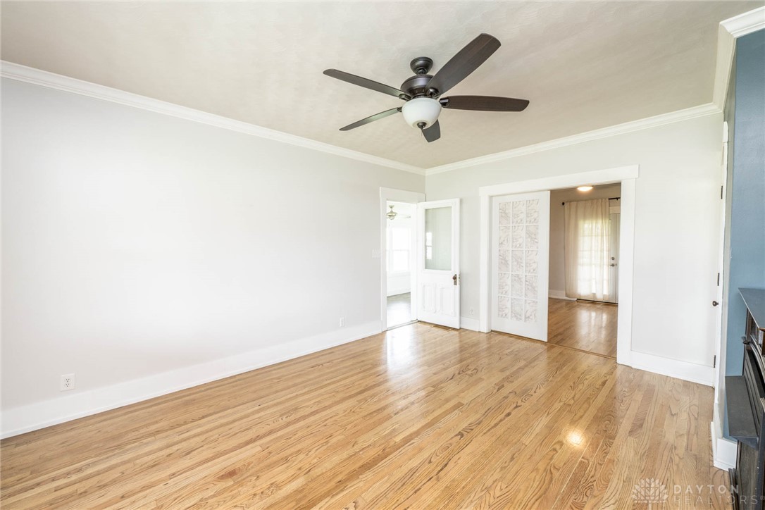 190 Swailes Road Troy, OH 45373 - Photo 20 of 82 This bright space features gleaming hardwood floors and classic crown molding, ready for your personal touch.