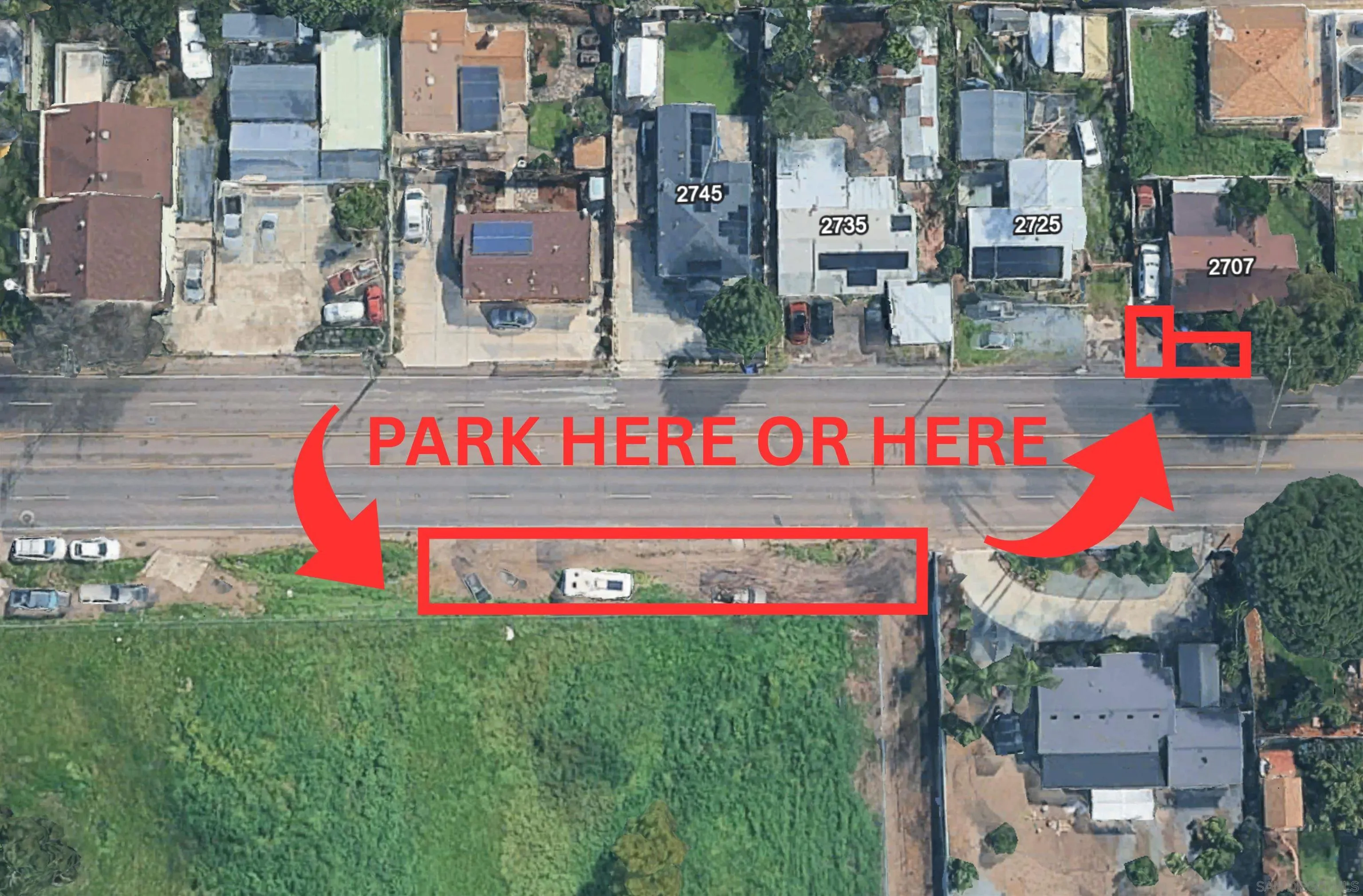 2707 Sweetwater Road Spring Valley, CA 91977 - Photo 30 of 30 a sign on the side of the road