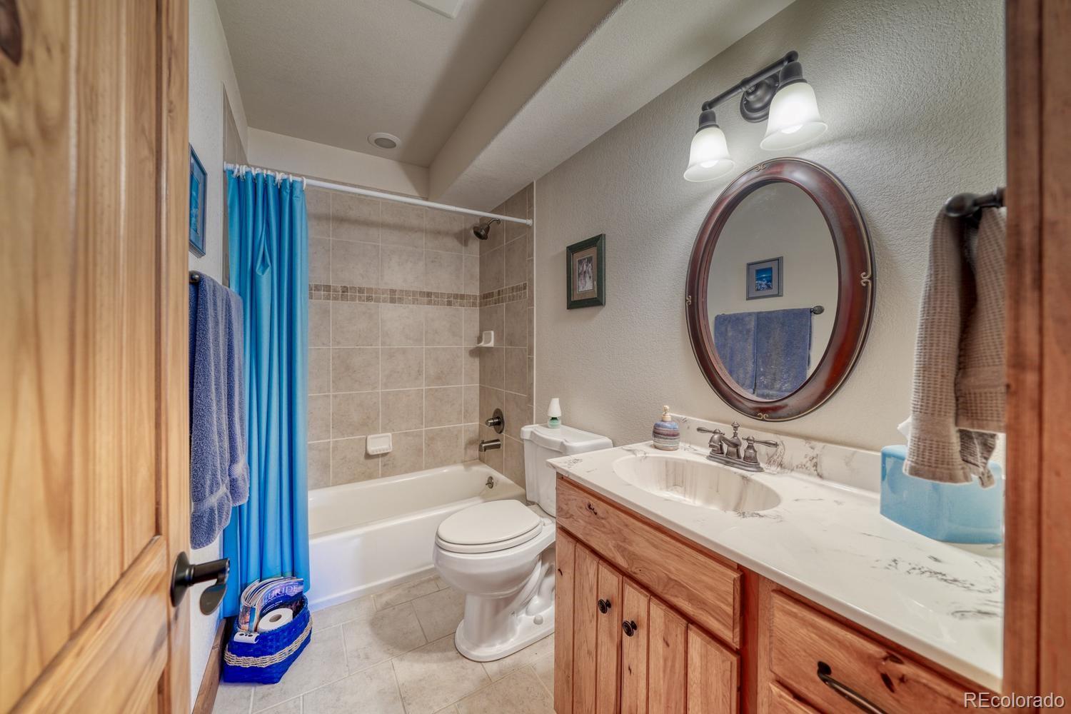 30800 West Ridge Road Buena Vista, CO 81211 - Photo 31 of 49 a bathroom with a toilet a sink and a mirror