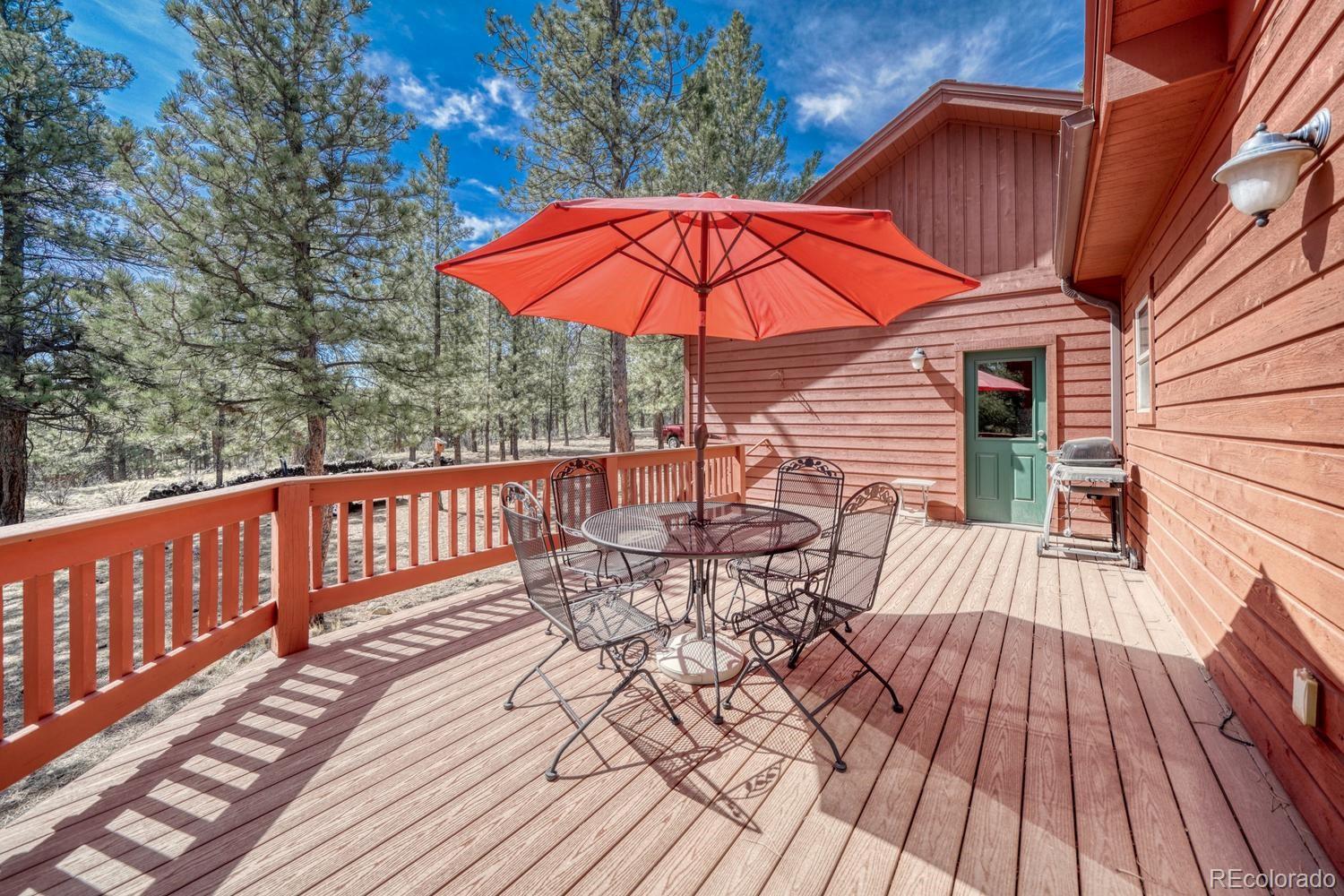 30800 West Ridge Road Buena Vista, CO 81211 - Photo 39 of 49 a view of balcony with deck and wooden floor