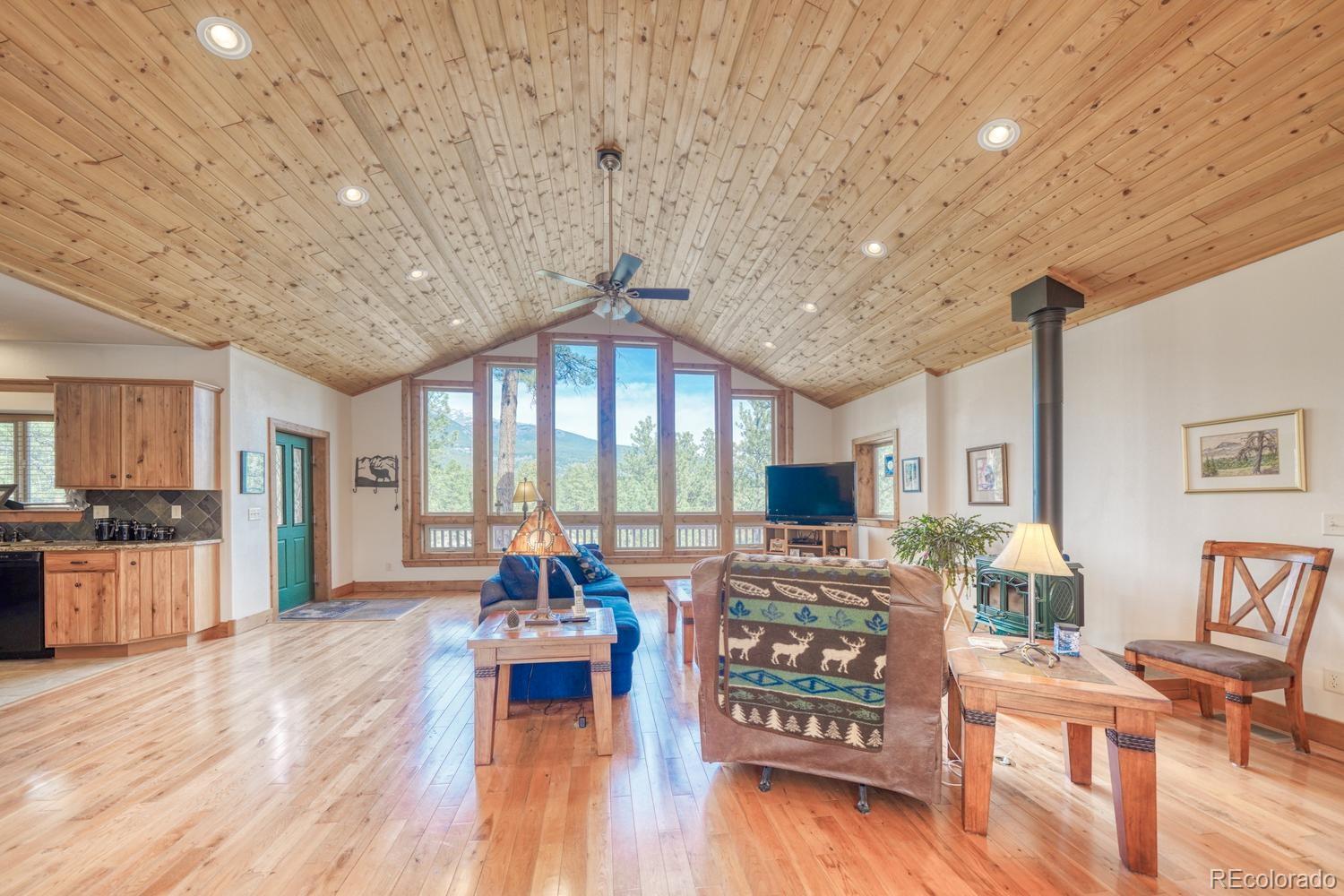 30800 West Ridge Road Buena Vista, CO 81211 - Photo 5 of 49 a living room with furniture and a wooden floor