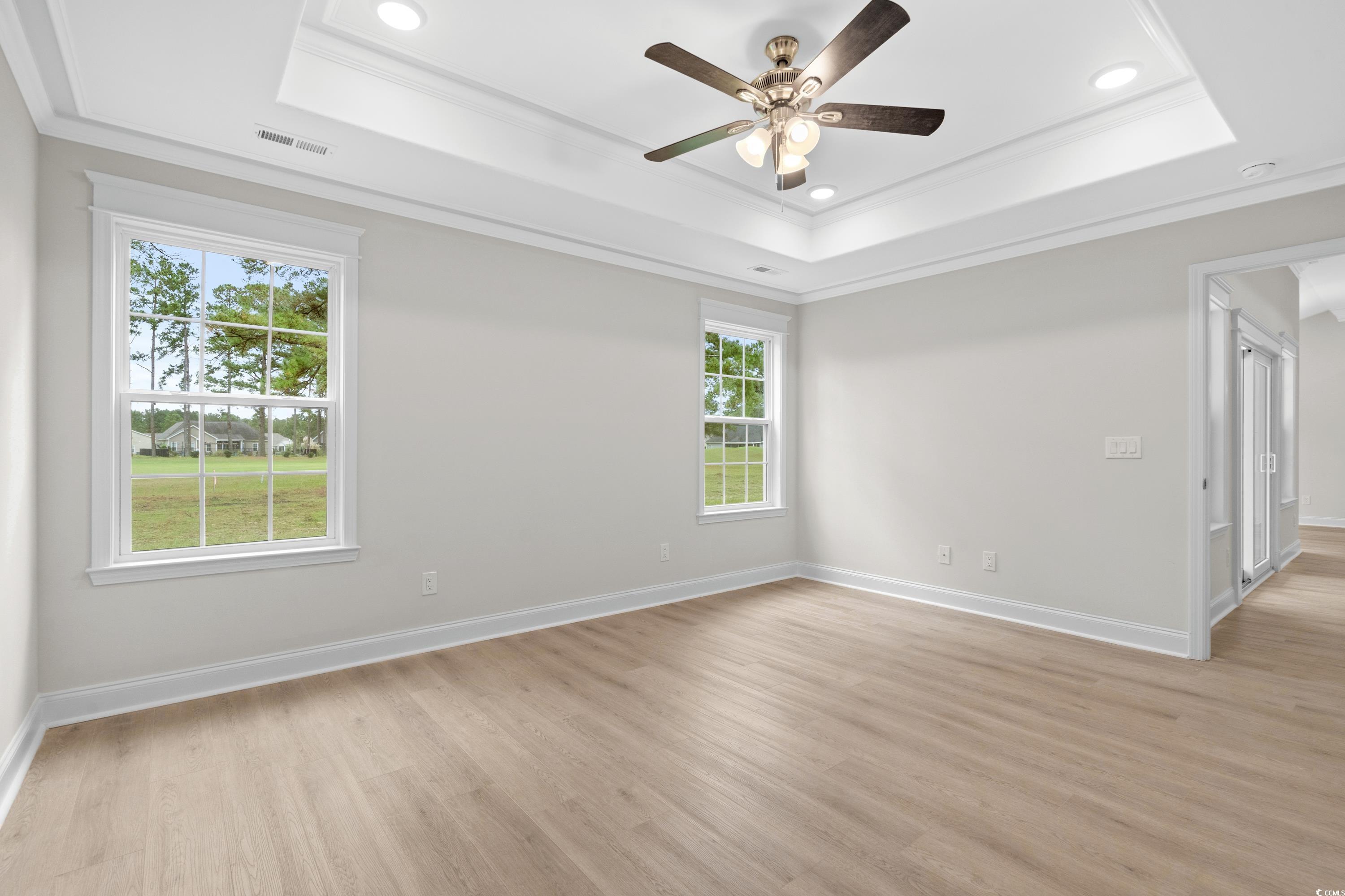 3013 Fiddler Court Loris, SC 29569 - Photo 16 of 30 Unfurnished room with light hardwood / wood-style