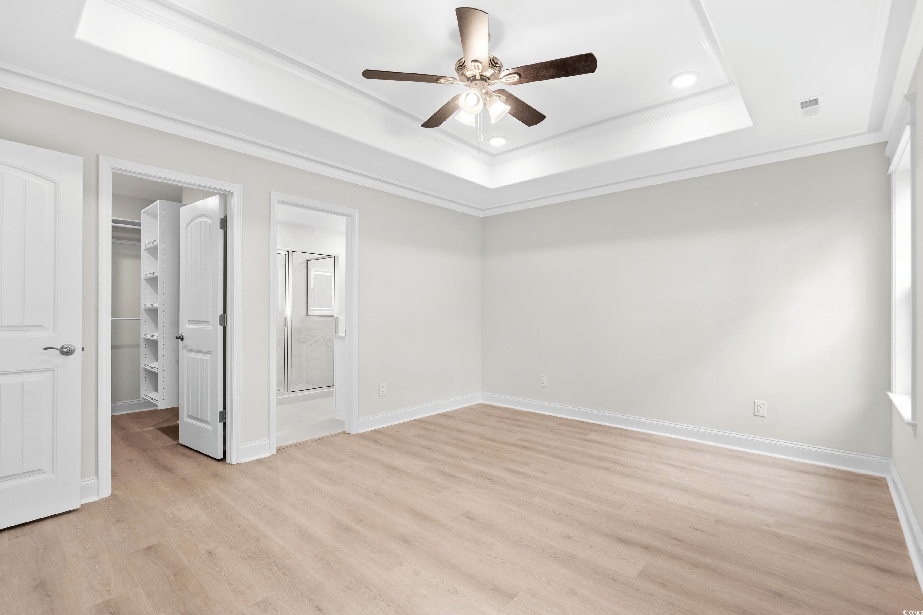 3013 Fiddler Court Loris, SC 29569 - Photo 18 of 30 Unfurnished bedroom with a raised ceiling, crown m