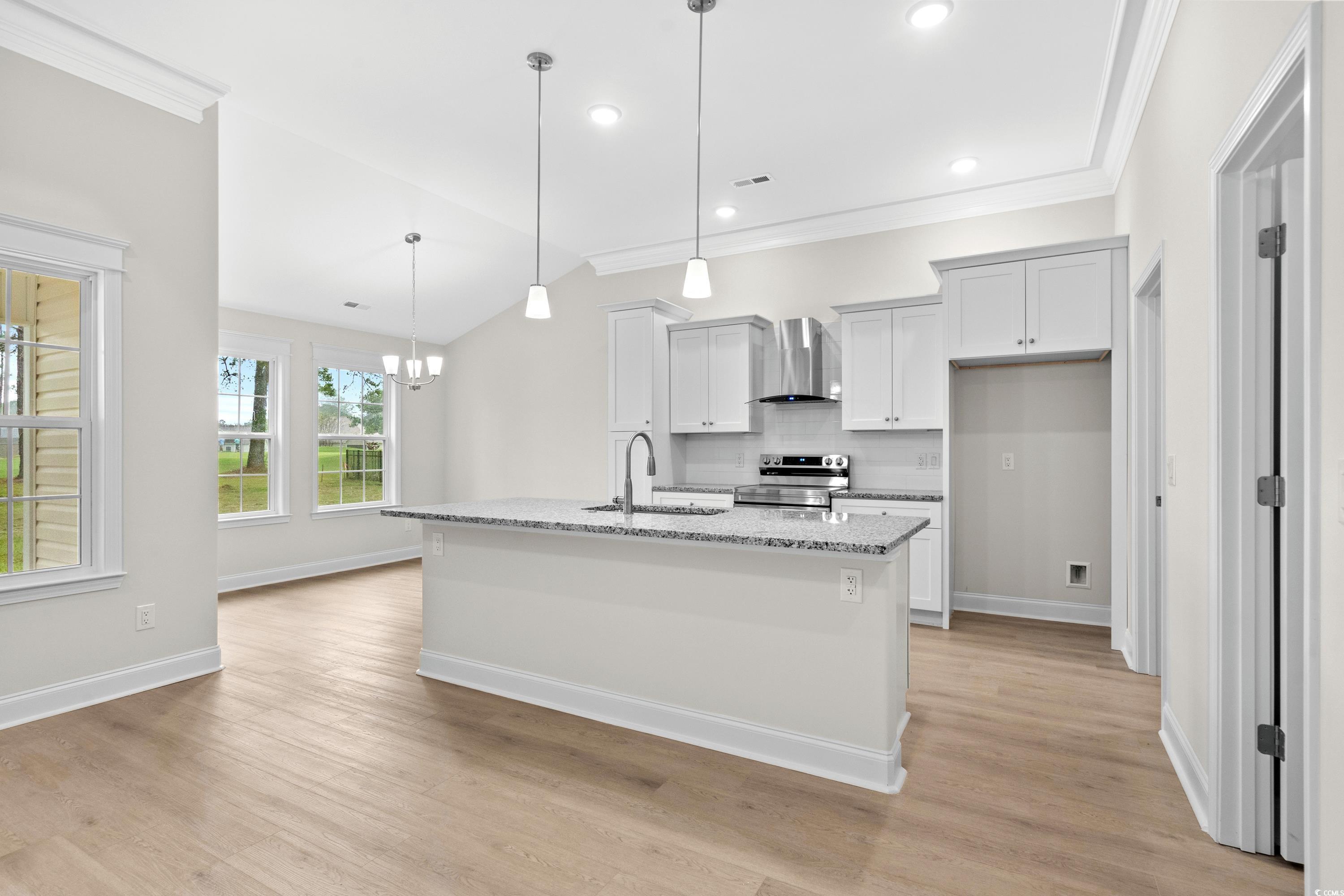 3013 Fiddler Court Loris, SC 29569 - Photo 8 of 30 Kitchen featuring sink, a center island with sink,