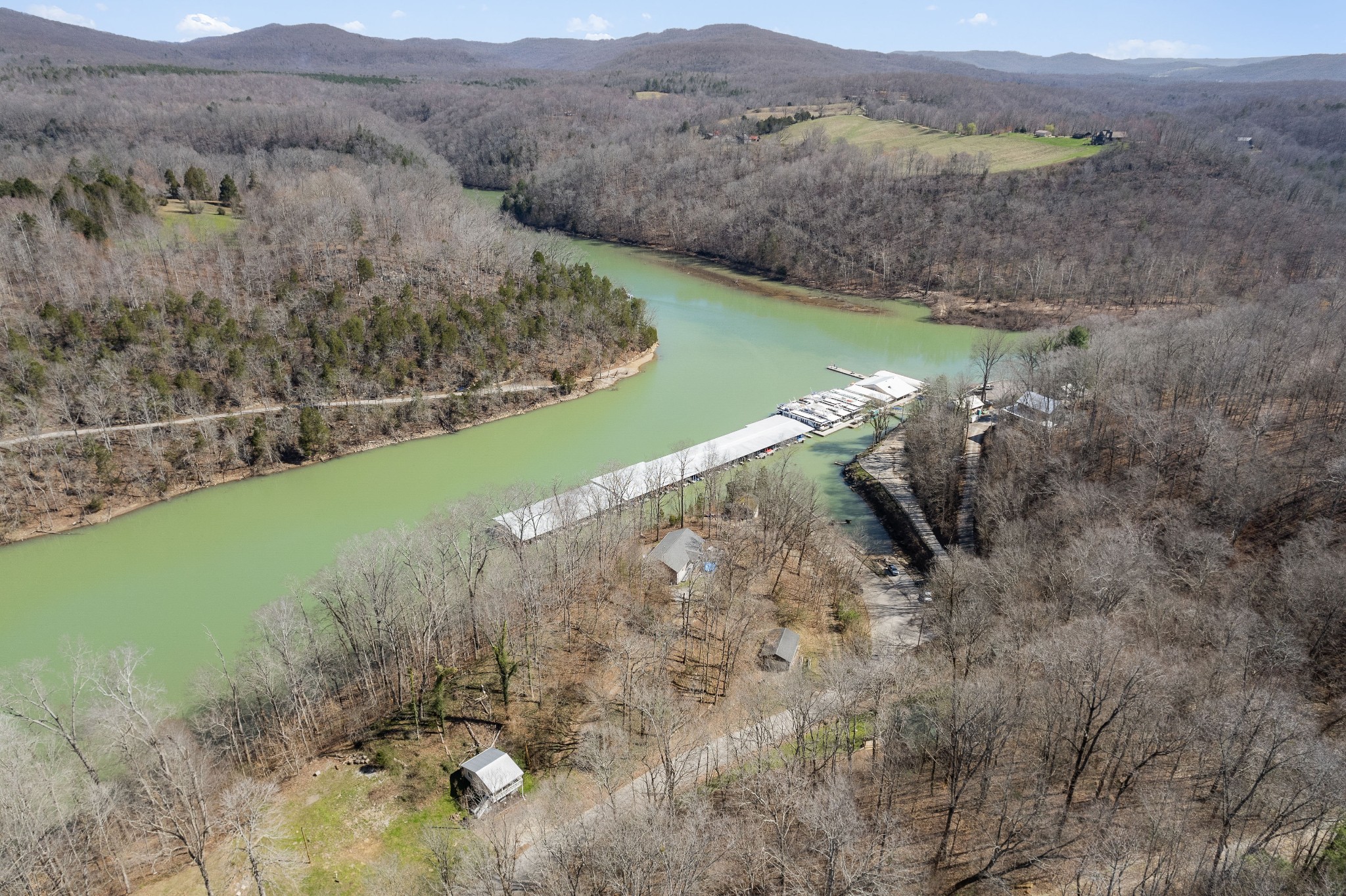 5641 Eastport Road Alpine, TN 38543 - Photo 6 of 15 a view of a lush green hillside and a mountain