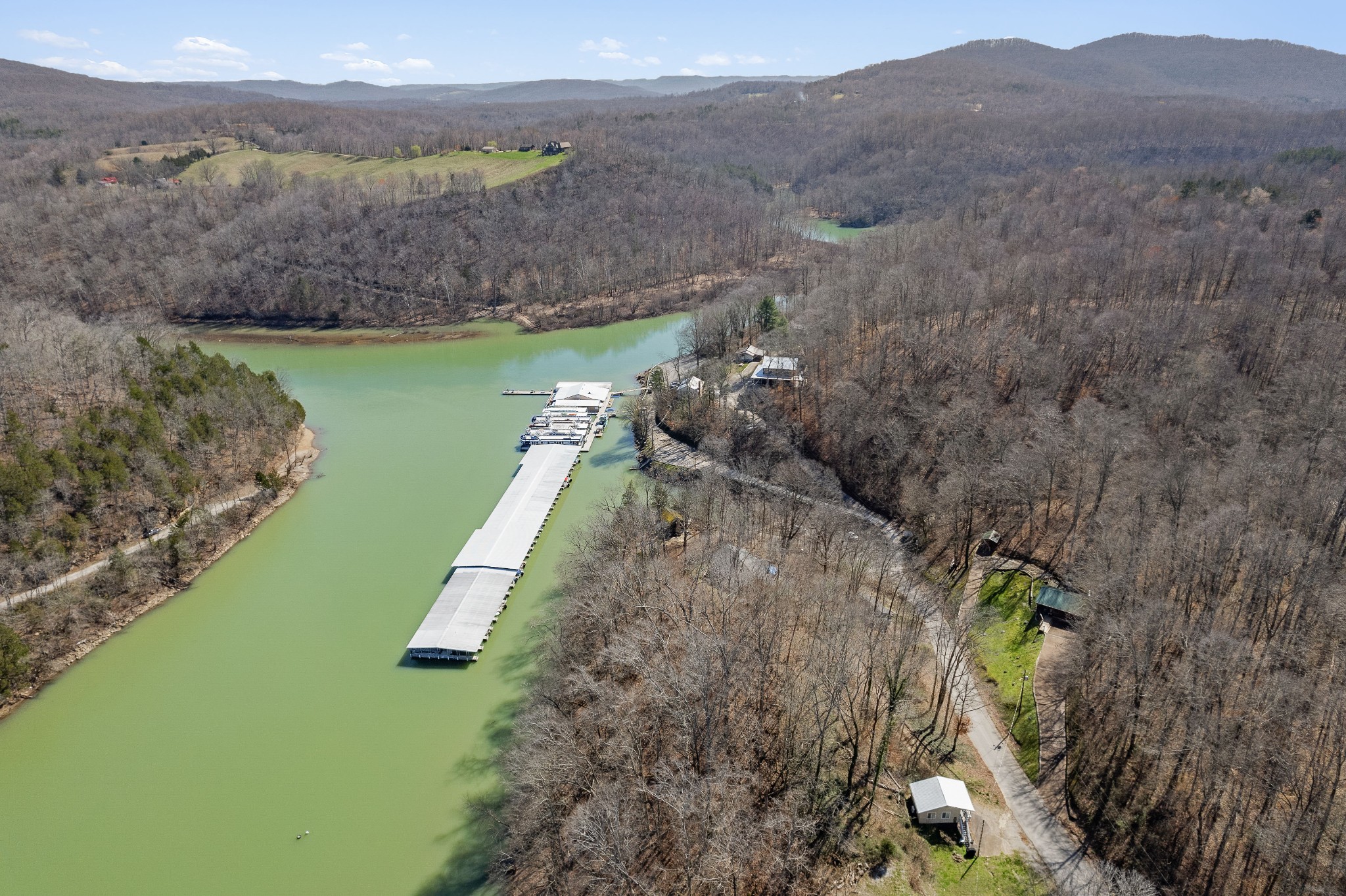 5641 Eastport Road Alpine, TN 38543 - Photo 7 of 15 a view of a city with mountains in the background