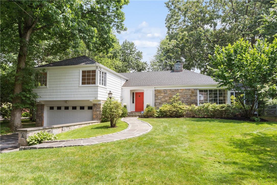 81 London Terrace New Rochelle, NY 10804 - Photo 1 of 1 a front view of a house with yard and green space