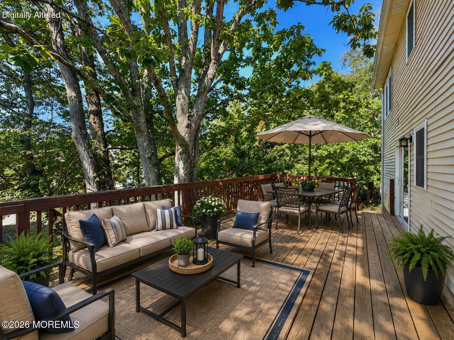 25 Rimwood Lane Howell, NJ 07731 - Photo 34 of 41 Digitally Staged Deck