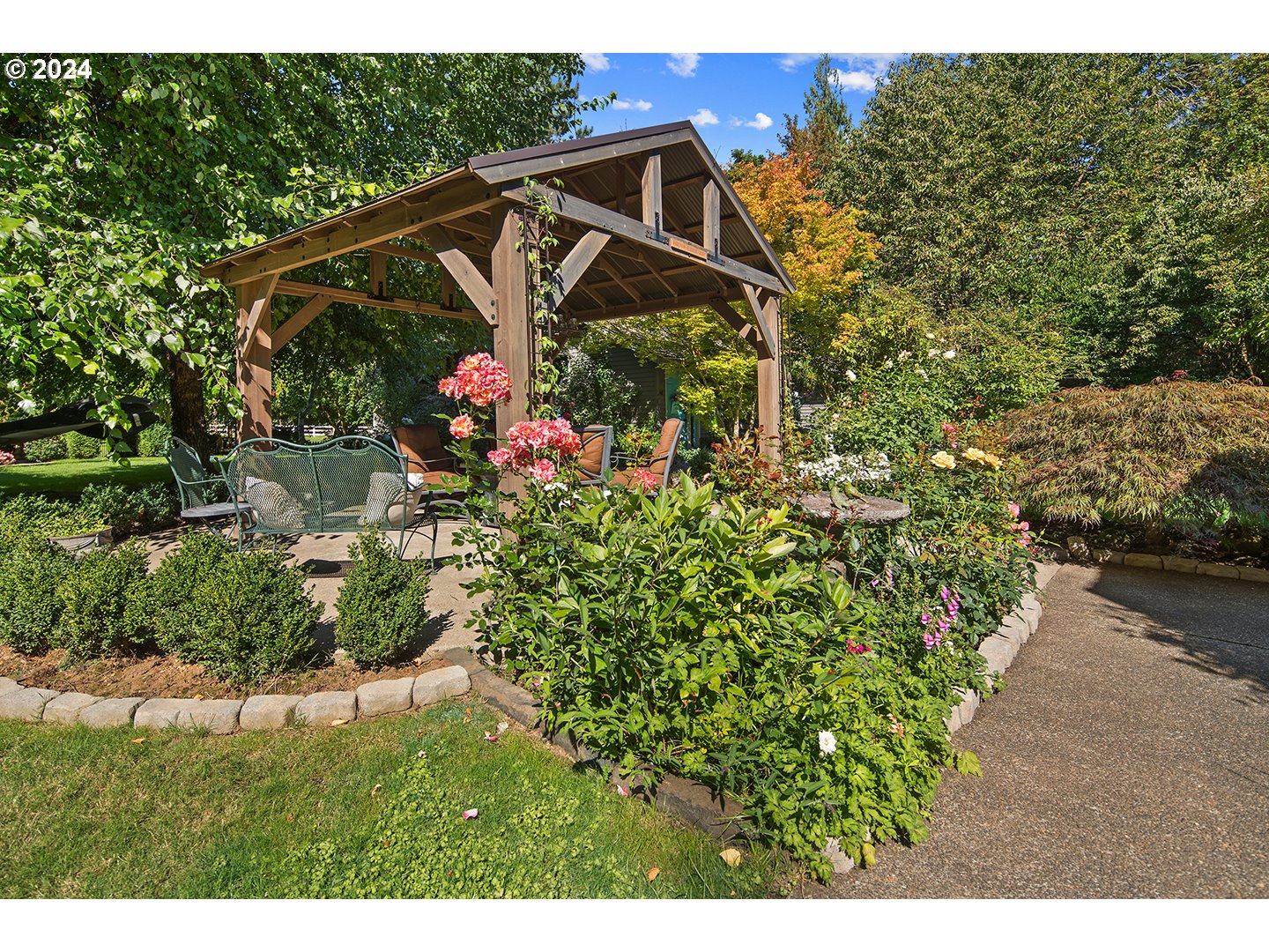 21545 Southwest Johnson Road West Linn, OR 97068 - Photo 35 of 43 a front view of a house with a yard