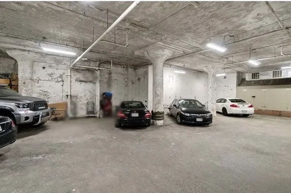 a view of cars parked in a parking