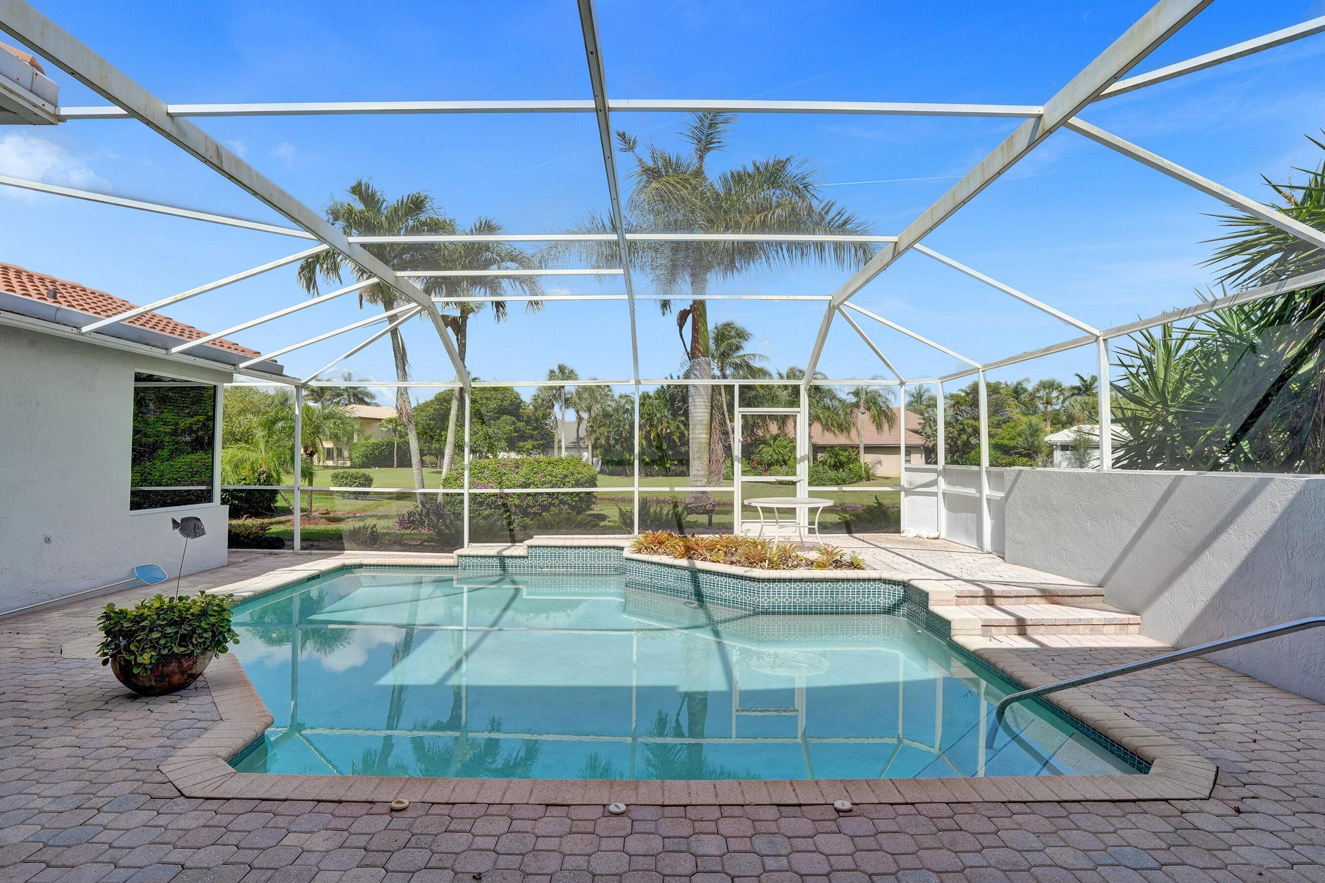 6809 Portside Drive Boca Raton, FL 33496 - Photo 8 of 43 Screened Private Pool