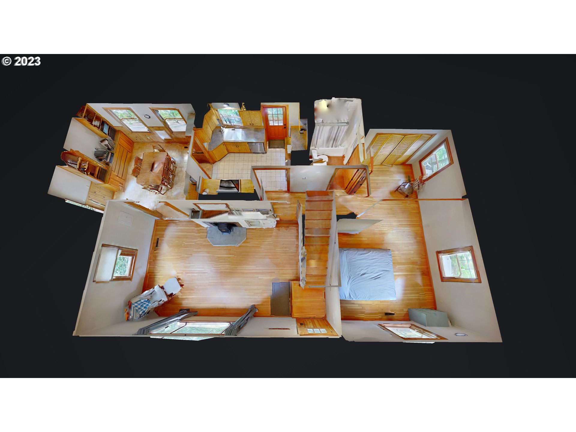 2660 Emerald Street Eugene, OR 97403 - Photo 35 of 36 a black and white photo of a living room