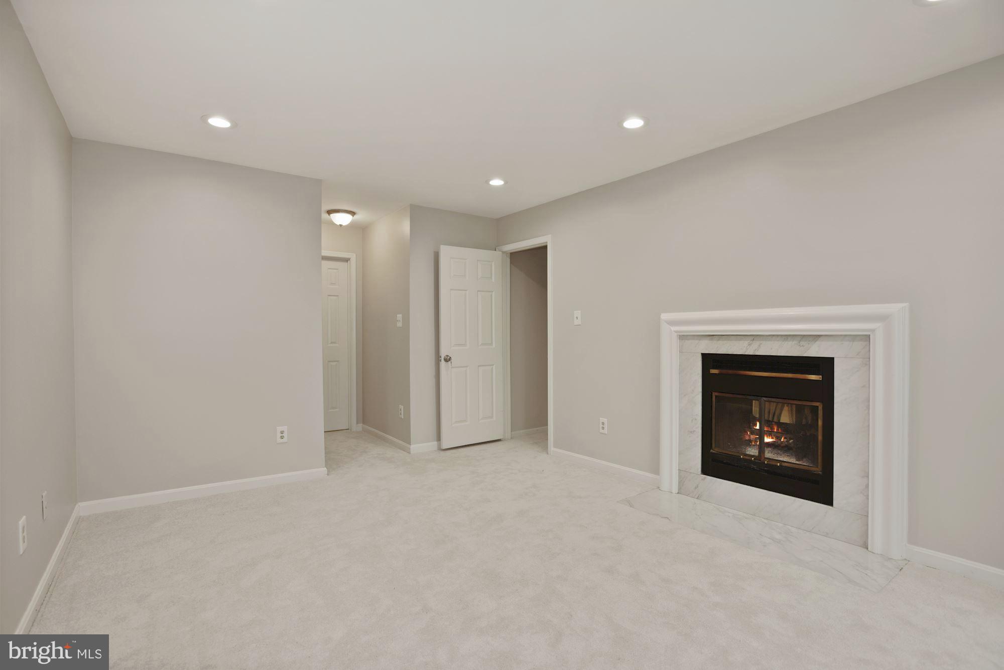 2217 Lovedale Lane, Unit 212A Reston, VA 20191 - Photo 13 of 29 Wood burning FP in primary bedroom - Romantic