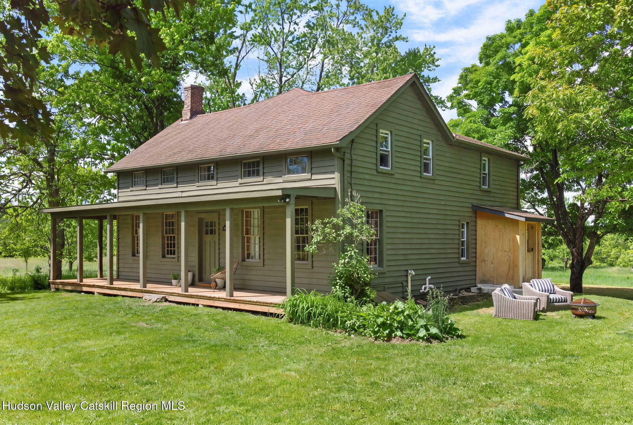 857 Flats Road Athens, NY 12015 - Photo 2 of 46 a view of a house with garden