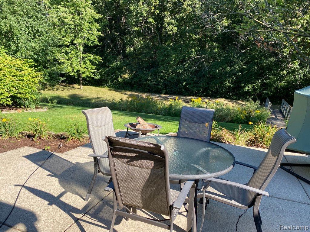 Back patio