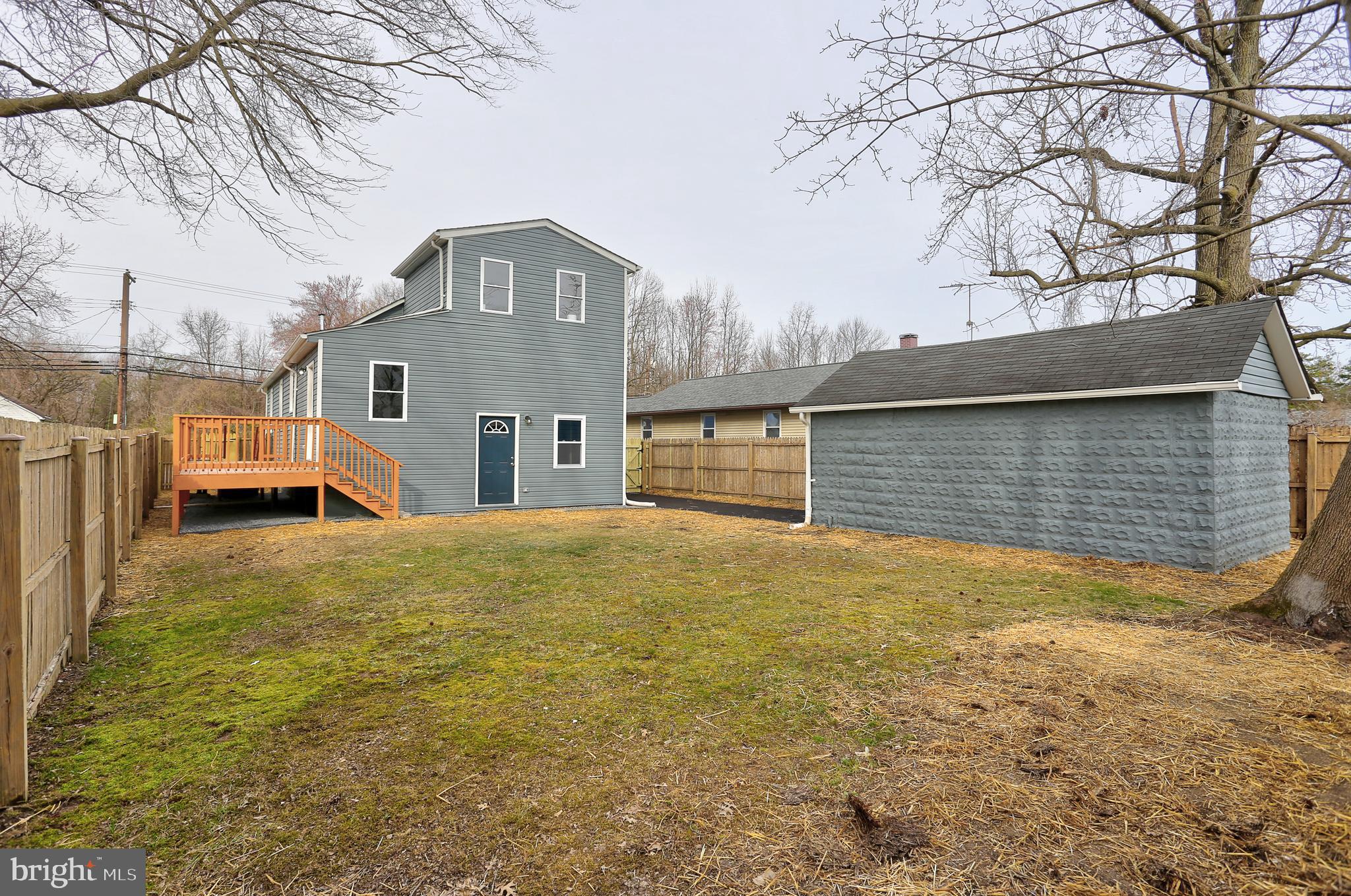 401 Middle River Road Baltimore, MD 21220 - Photo 25 of 32 Rear towards house with Shed