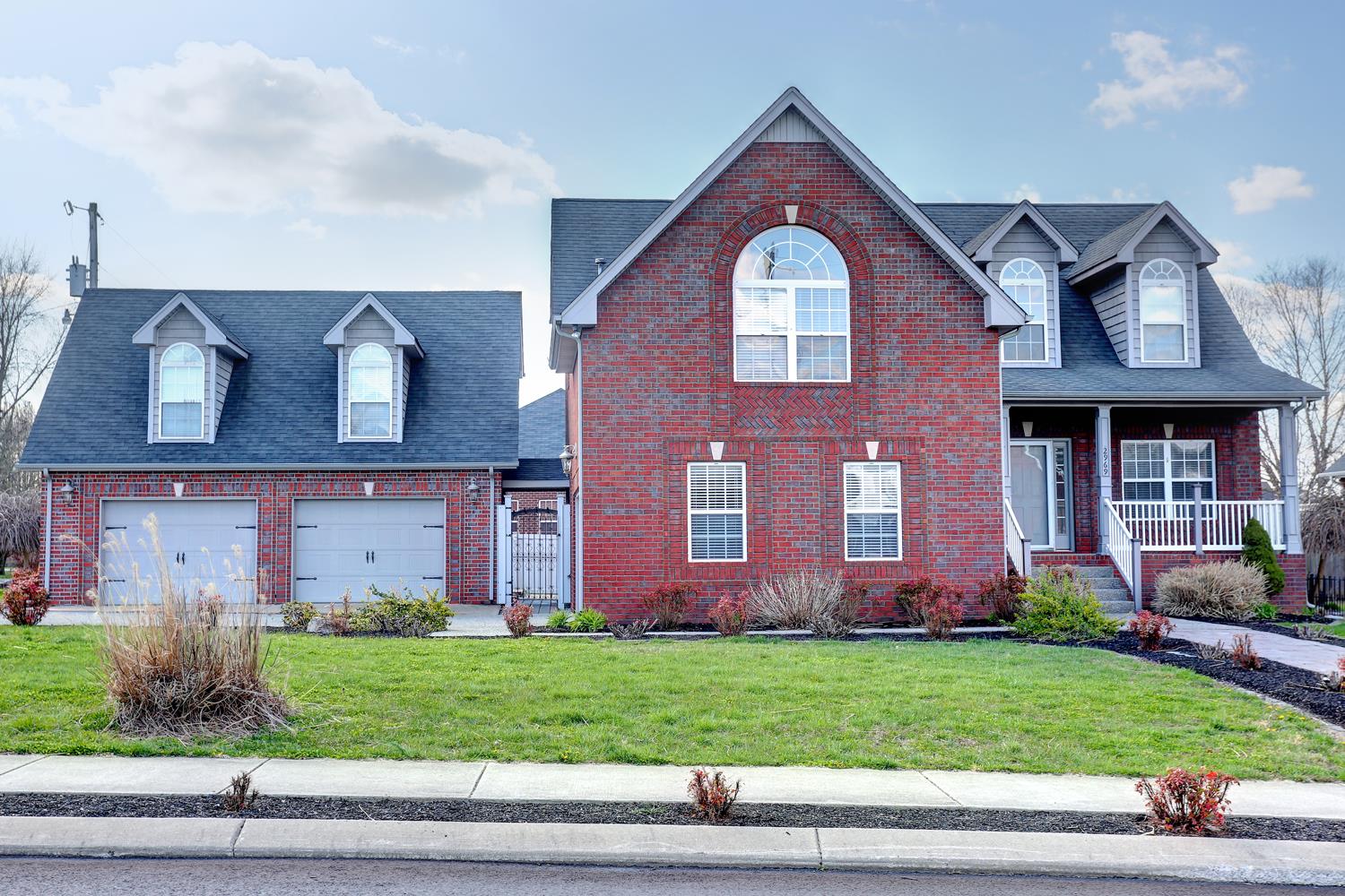 2969 Indian Ridge Boulevard White House, TN 37188 - Photo 1 of 29 front view of a house with a yard