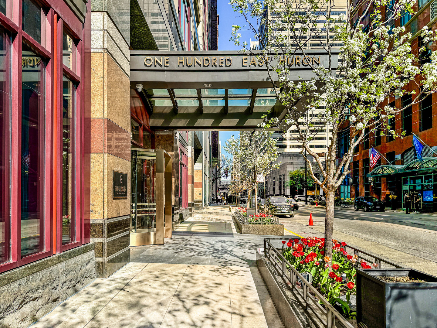 100 East Huron Street, Unit 4002 Chicago, IL 60611 - Photo 2 of 49 a view of a building with sitting area