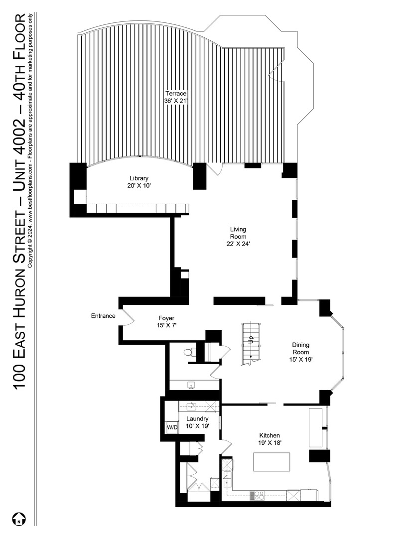 100 East Huron Street, Unit 4002 Chicago, IL 60611 - Photo 40 of 49