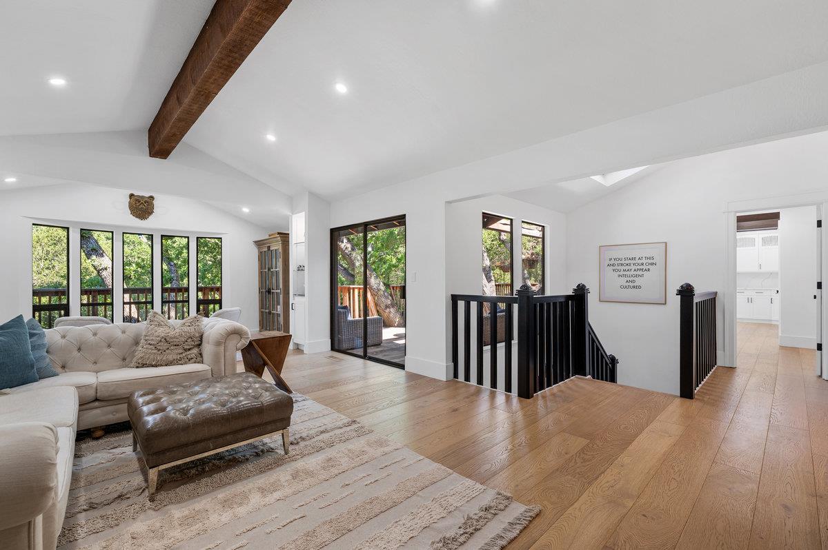 27 Oakwood Road Orinda, CA 94563 - Photo 8 of 61 a living room with furniture and a wooden floor