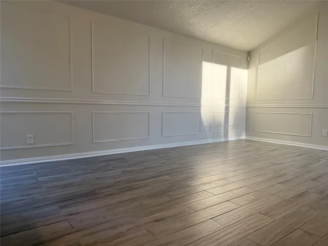 wooden floor in an empty room