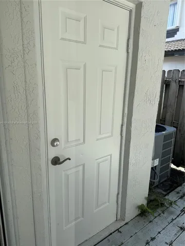 a front view of a house with a space