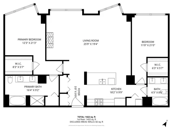 $650,000 | 600 North Kingsbury Street, Unit 1809, Chicago, IL 60654