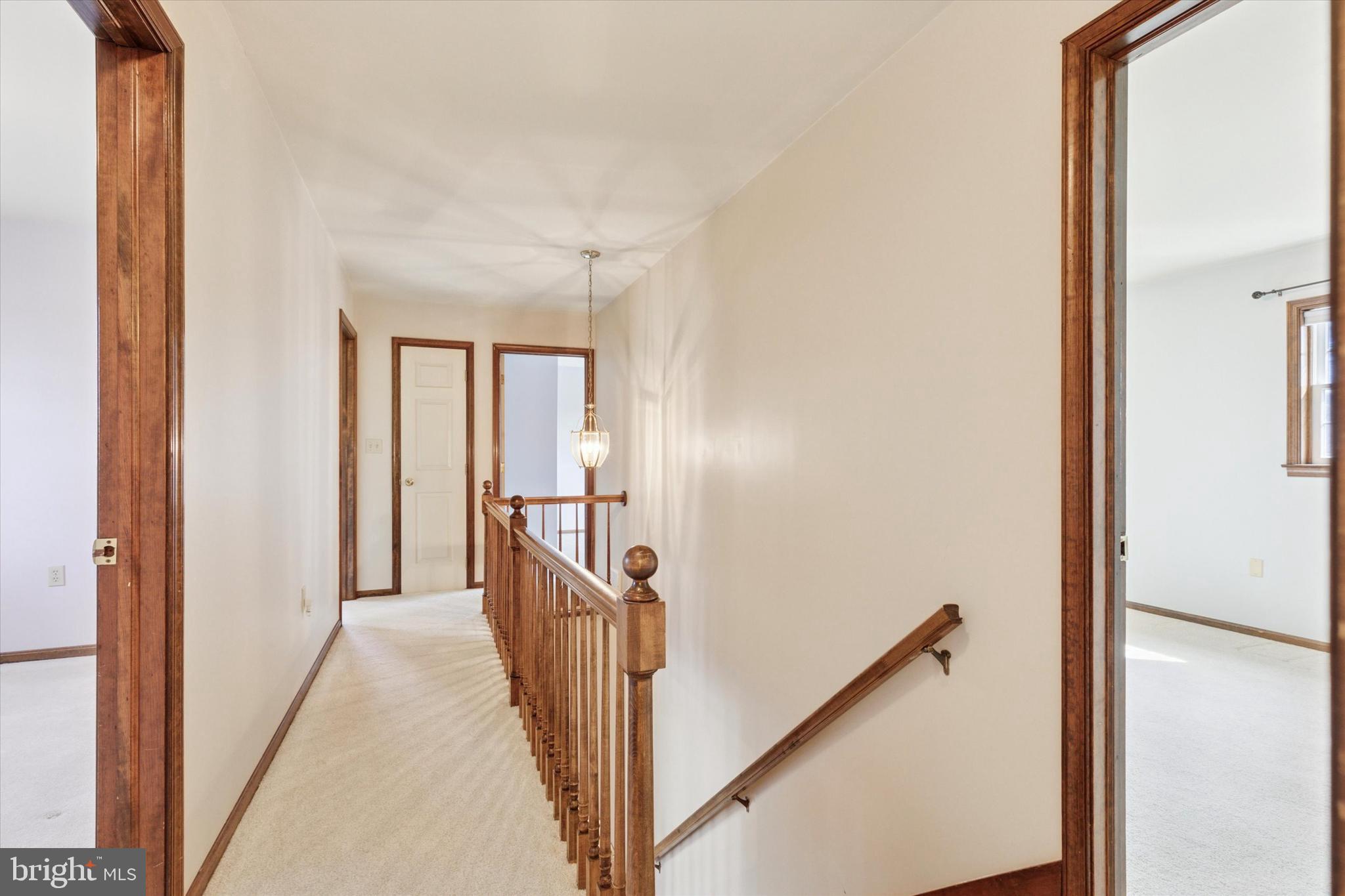 82 Starr Road Reading, PA 19608 - Photo 18 of 56 a view of a hallway with wooden floor and entryway
