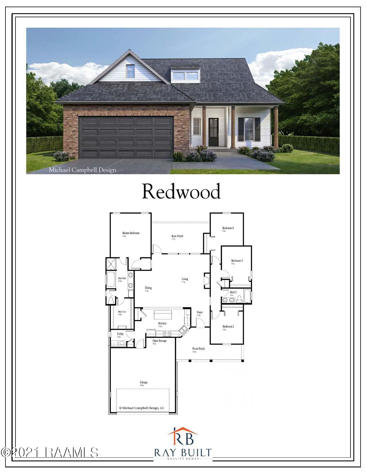 1105 River Road Breaux Bridge, LA 70517 - Photo 1 of 15 Redwood Plan