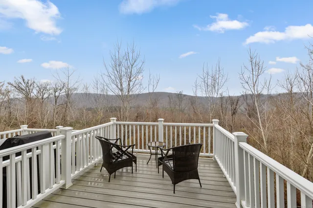 a view of sitting area on roof deck