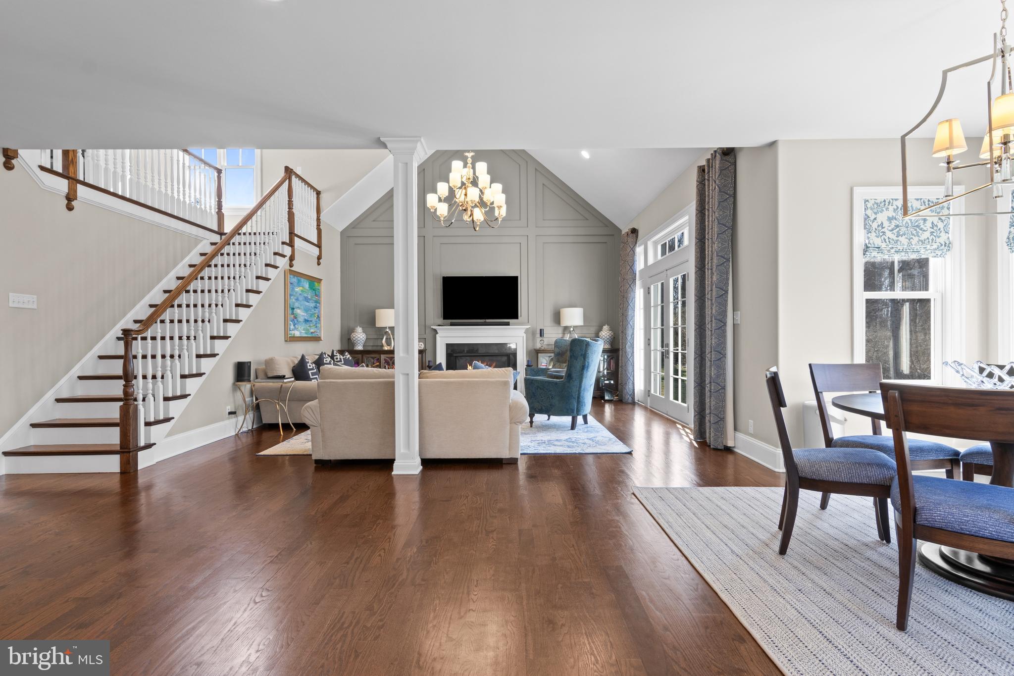 2207 White Horse Road Berwyn, PA 19312 - Photo 23 of 69 a living room with furniture wooden floor and a fireplace